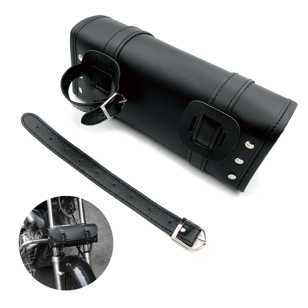 Мотоциклетная сумка из искусственной кожи для вилок спереди 1 шт. |