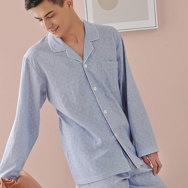 

Pajamas ladies spring and autumn spring cotton long-sleeved home service summer thin cotton cute Korean fresh suit