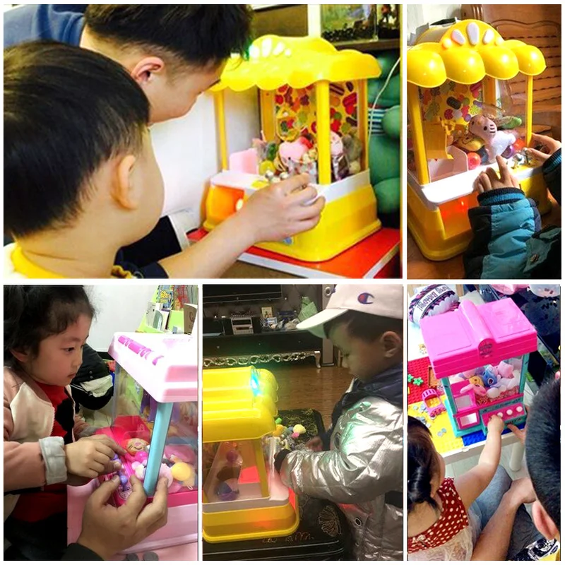 Детская игрушка домашняя клипса кукла монета мини маленький захват кукольная