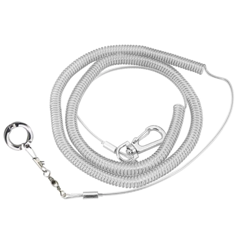 Шлейка для птицы Q22B, 6 м, поводок для попугаев