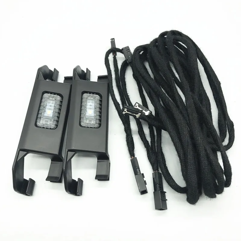 

Автомобильный задний светодиодный светильник Footwell, провод, жгут проводов, кронштейн, держатель лампы для VW jetta ID.4 Tayron T-Roc Talagon T-Cross Tiguan MK2