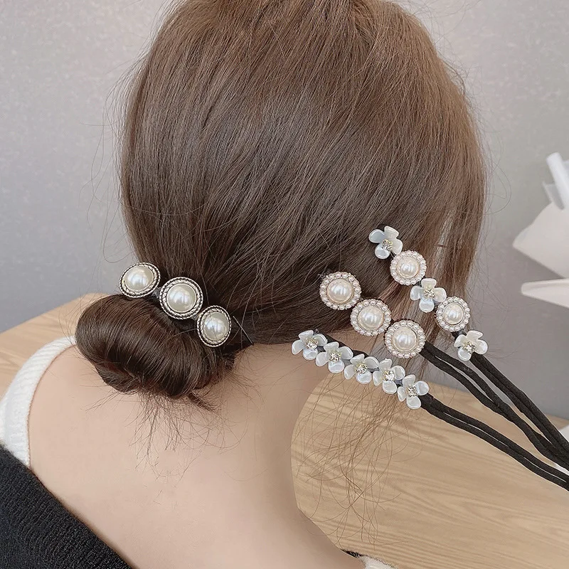 

Simple Pearl Hair Clips Bobby Pins for Women Girls Bride Hair Styling Accessories Black Gold Brown Hairpins Metal Barrettes Gift