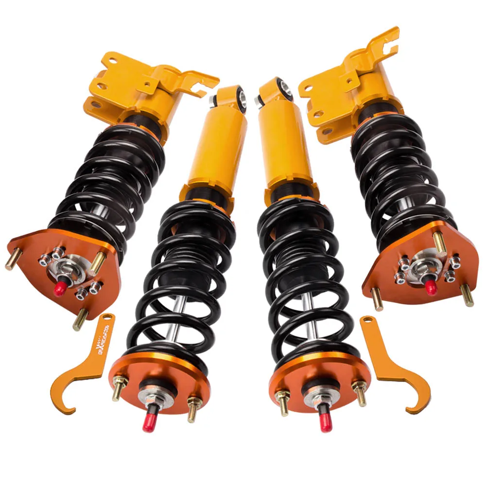 Coilover shock 24 Way Adj. Демпфер для Nissan S13 Silvia 180SX 240SX 88-94 катушки амортизирующие стойки |