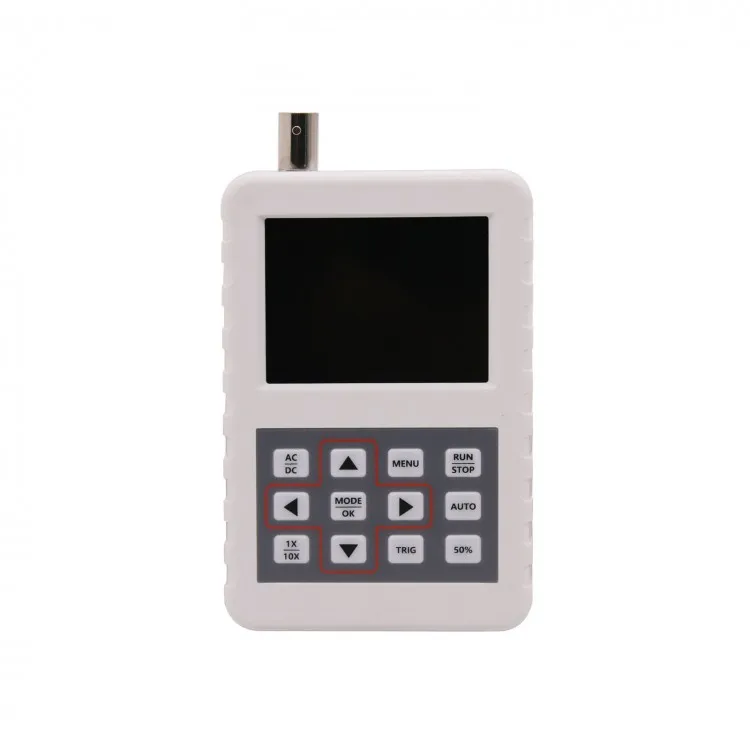 

5MHz 20MS/s Sampling Rate ADS2050H Mini Digital Oscilloscope w/ 2.4" Color LCD Screen 320*240