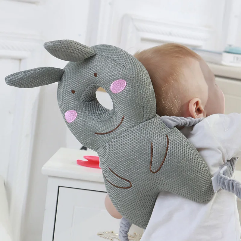 Summer Breathable Baby Anti Fall Pillow Headrest Protector Cushion Soft Children Protective Safe Care | Мать и ребенок