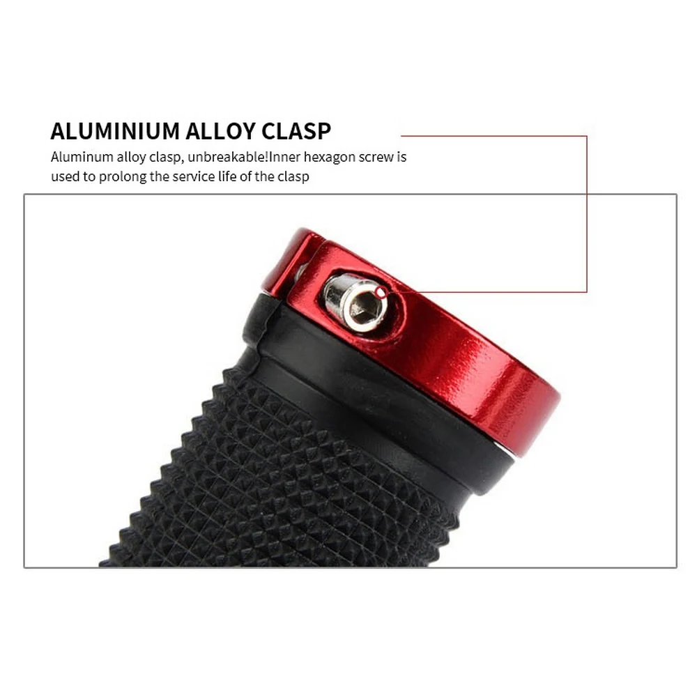 

1 Pair MTB Road Cycling Bicycle Handlebar Cover Grips Soft Rubber Anti-slip Quality Bike Accessories Handle Grip Lock Bar