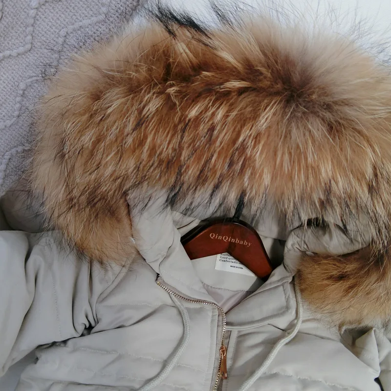 

2019 Winter Jackets Kids Down Jackets for Girls Parkas Jackets Hooded Fur Kids Boys Parka Real Fur Duck Down Jackets for Boys