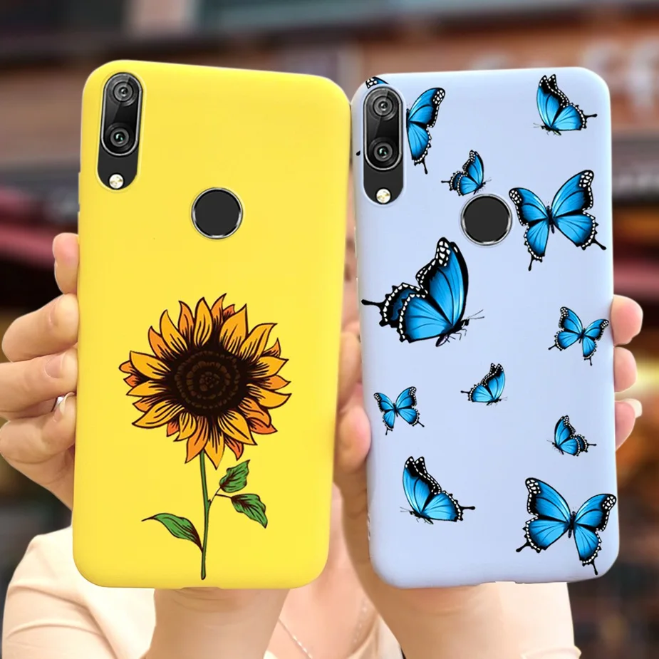 Чехол-накладка для Huawei Y7 Prime 2019 мягкий тонкий DUB-LX3 DUB-LX1 дюйма | Мобильные телефоны и