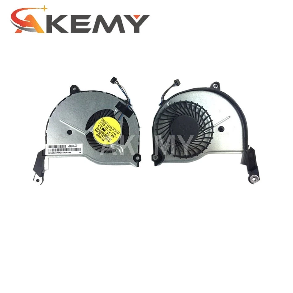 

Akemy For HP Pavilion 14-N 15 15-n cooling fan 732068-001 736278-001 736218-001 BSB0705HC-DC20 DFS531105MC0T FFQ9 AB08805HX070B0