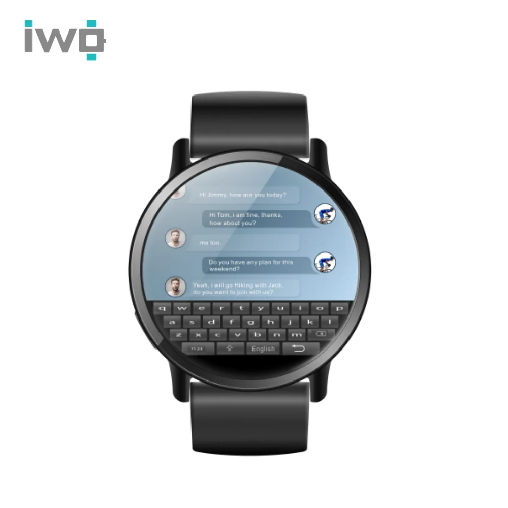 

IWO 19 4G Smart Watch Man Woman Android 7.1 LTE WIFI 2.03 Inch 8MP Camera 900mAh GPS Heart Rate Maps IP67