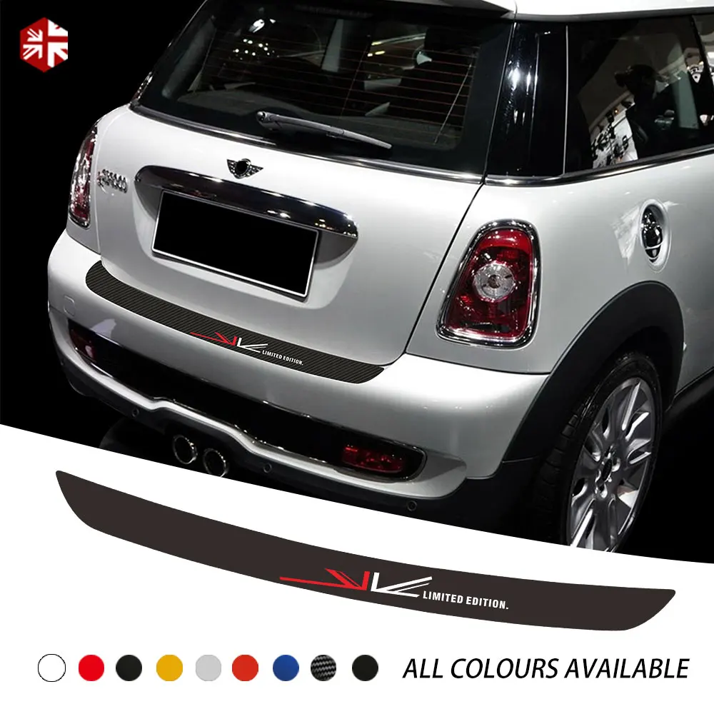 Противоударная наклейка на задний бампер автомобиля MINI Cooper S R56 R57 One JCW|Наклейки