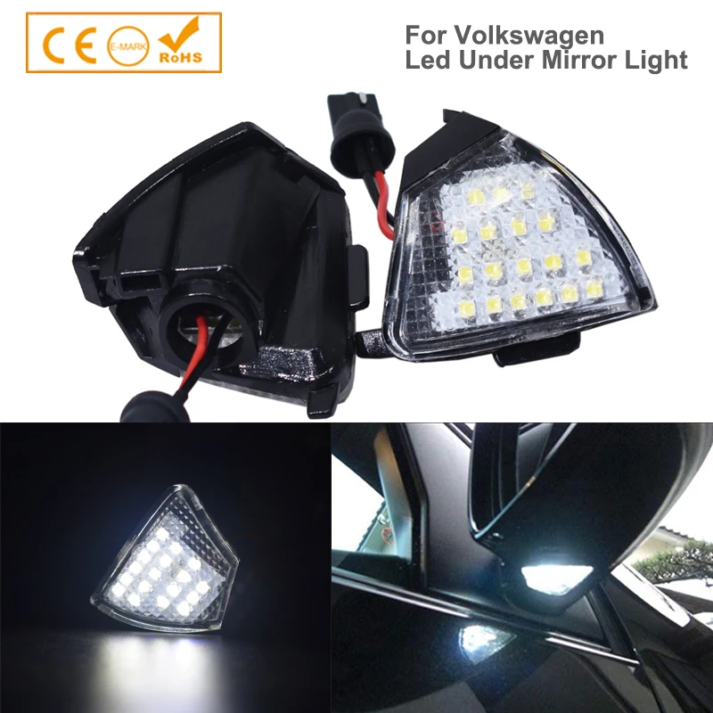 2 шсветодиодный светодиодные подсветки для Фольксваген VW Golf5 Plus Jetta MK3 Passat CC Touran