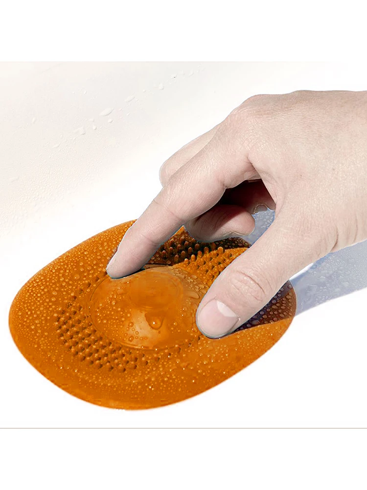 

Household Kitchen Sink Filter Shower Drain Hair Catcher Stopper Bathroom Floor Drain Cover Universal Anti-clogging Sink Strainer