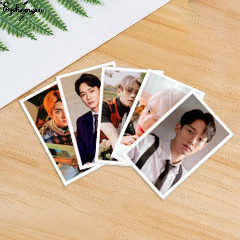 Альбом Kpop EXO 30 шт./компл. самодельная бумага ломо карта фотокарточка постер