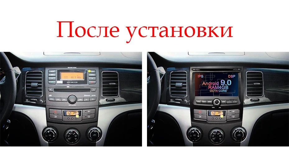 4G 64G 8 CORE 2 Din Android 9,0 автомобильный dvd мультимедийный плеер gps навигация аудио для SSANGYONG KORANDO Автомагнитола sterero obd2 dvr