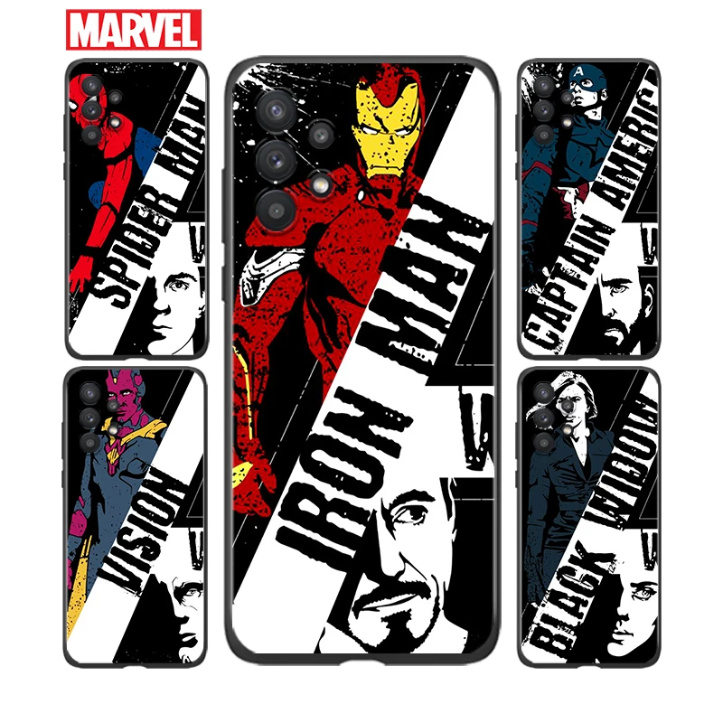 

Avengers Marvel superhero For Samsung A91 A72 A71 A52 A51 A42 A41 A32 A31 A22 A21S A12 A11 A03 A02S A01 4G 5G Phone Case
