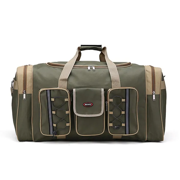 A - Army Green Для мужчин большой Ёмкость дорожная сумка Для женщин ручной клади Чемодан сумка мужской большая вещевой мешок сумка на выходные сумки поездка с ночевкой Сумка-тоут - Цвет: A - Army Green