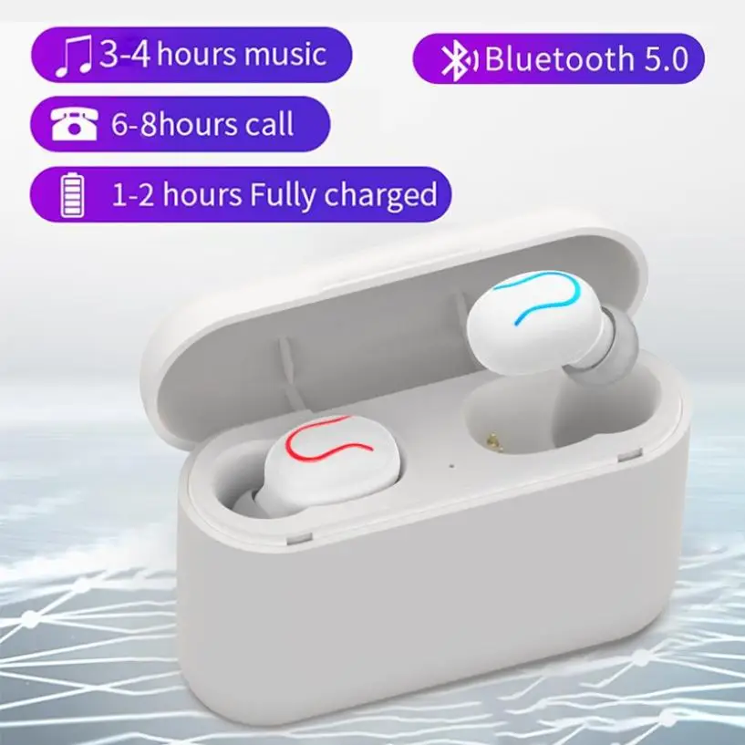 TWS беспроводные наушники Bluetooth спортивные Hifi стерео мини дропшиппинг игровая