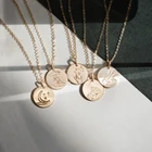 Мистическое ожерелье в стиле Марсель, волшебные ювелирные изделия ручной работы, позолоченные монеты 14 карат, подвеска чокер, колье, колье, ювелирные изделия, ожерелье в стиле бохо