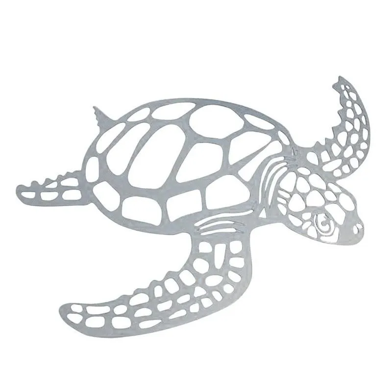 

Metal Sea Turtle Wrought Iron Art Wall Decor Crafts Indoor Living Room Decorations Wall Hangings Home Decoration Accessories
