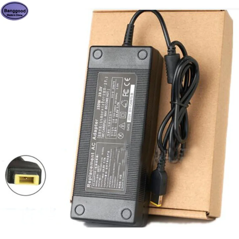 

19.5V 7.7A 150W Square interface Laptop AC Power Adapter Charger For Lenovo A540 A740 A8150 Y7000 FSP150-RAB A7200 S4040