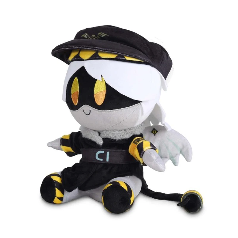 

Anime Game Attendent Pet Baby Wu Chang Xie BiAn Fan Wujiu Cosplay Plush Doll Official Toy Change suit Dolls Gifts