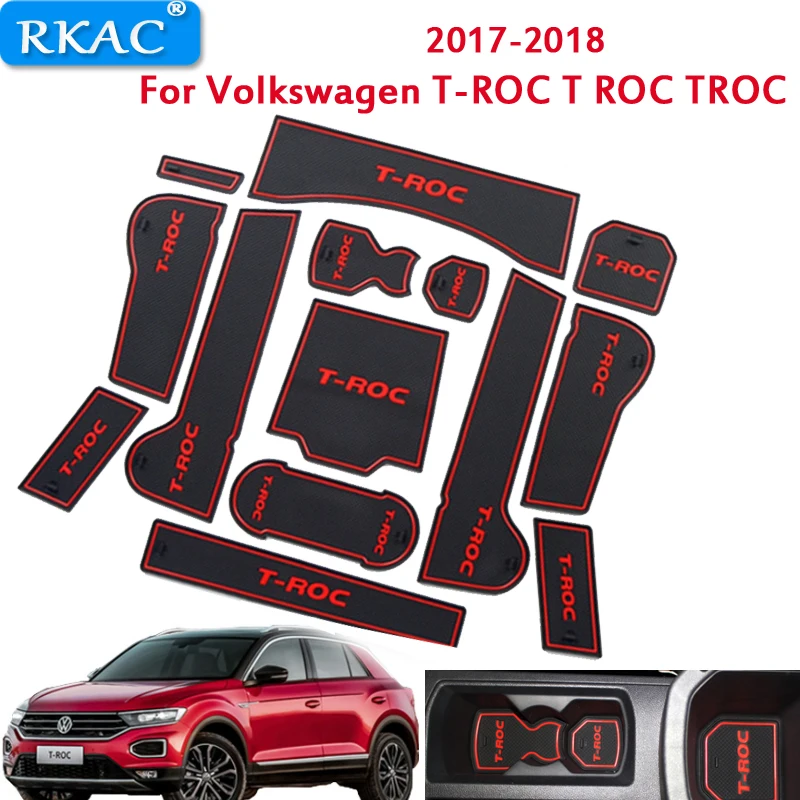 Нескользящий коврик для автомобильных ворот Volkswagen T ROC TROC 2017 2018| |