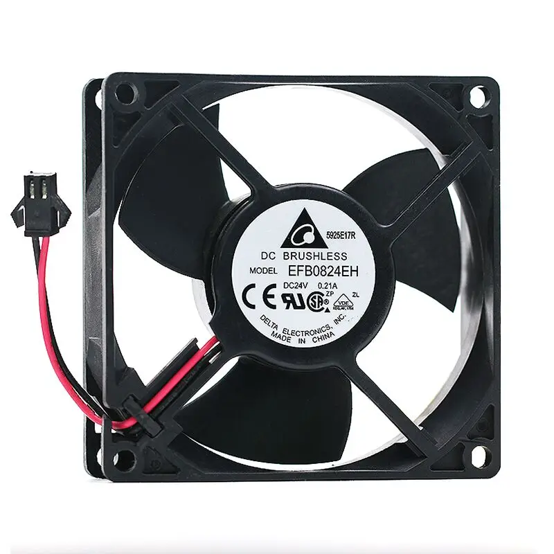 Двухшаровой инверторный Вентилятор охлаждения сервера для Delta Efb0824eh 8025 8 см 24 в А