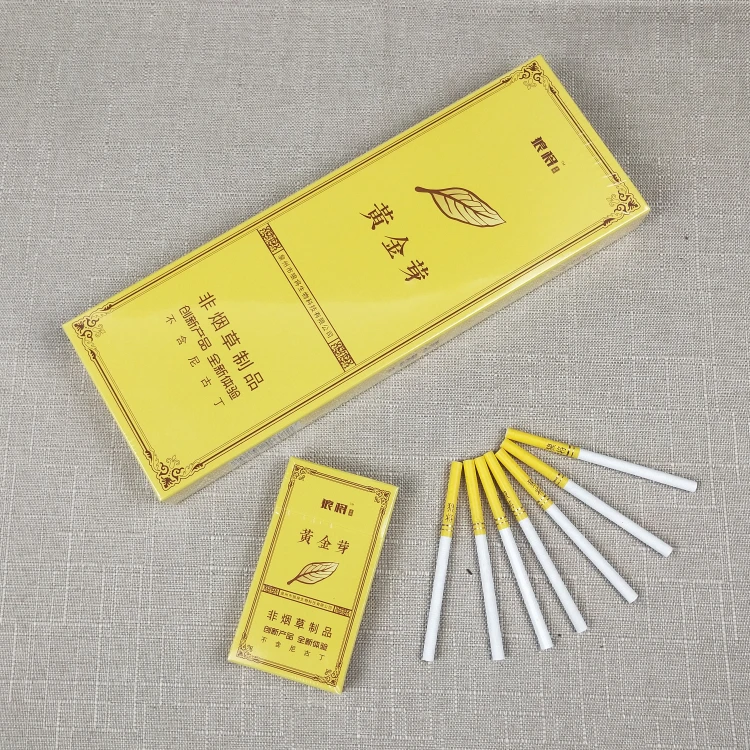 Травяной чай черный прекрасная сигарета для броска курить 100% без табака никотина