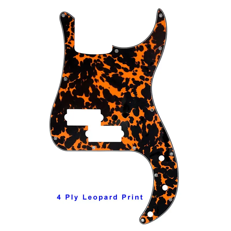 Пользовательские гитарные части, качественная электрическая гитара Pickguard-для США/Мехико Fd стандарт P бас Гитара Pickguard царапина пластина