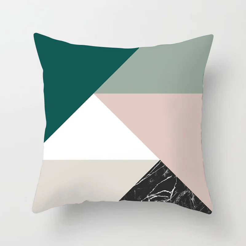 Распродажа 1 шт. Чехлы для подушек с геометрическим принтом полиэфирные диванов