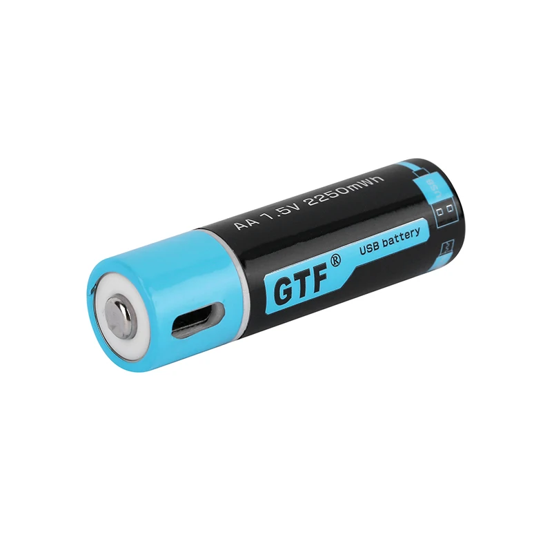 1 5 в USB AA литий ионная батарея 1500 МВт/ч 100% мАч емкость полимерная перезаряжаемая