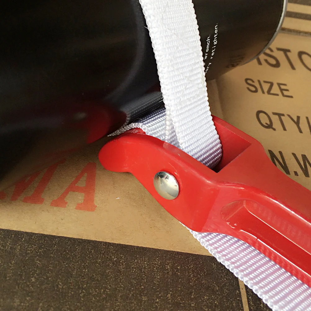 

Oil Filter Handle Belt Strap Wrench Spanner Tool Aluminum Strap Wrench Mechanical Design Saving Effort Hand Tools