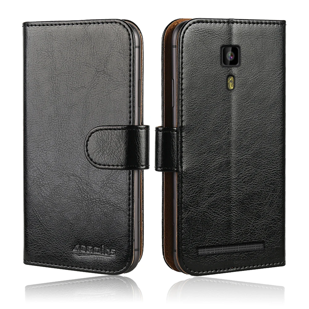 Фото Роскошный кожаный чехол-книжка для NUU Mobile A1 + чехол s чехол-бумажник | Мобильные
