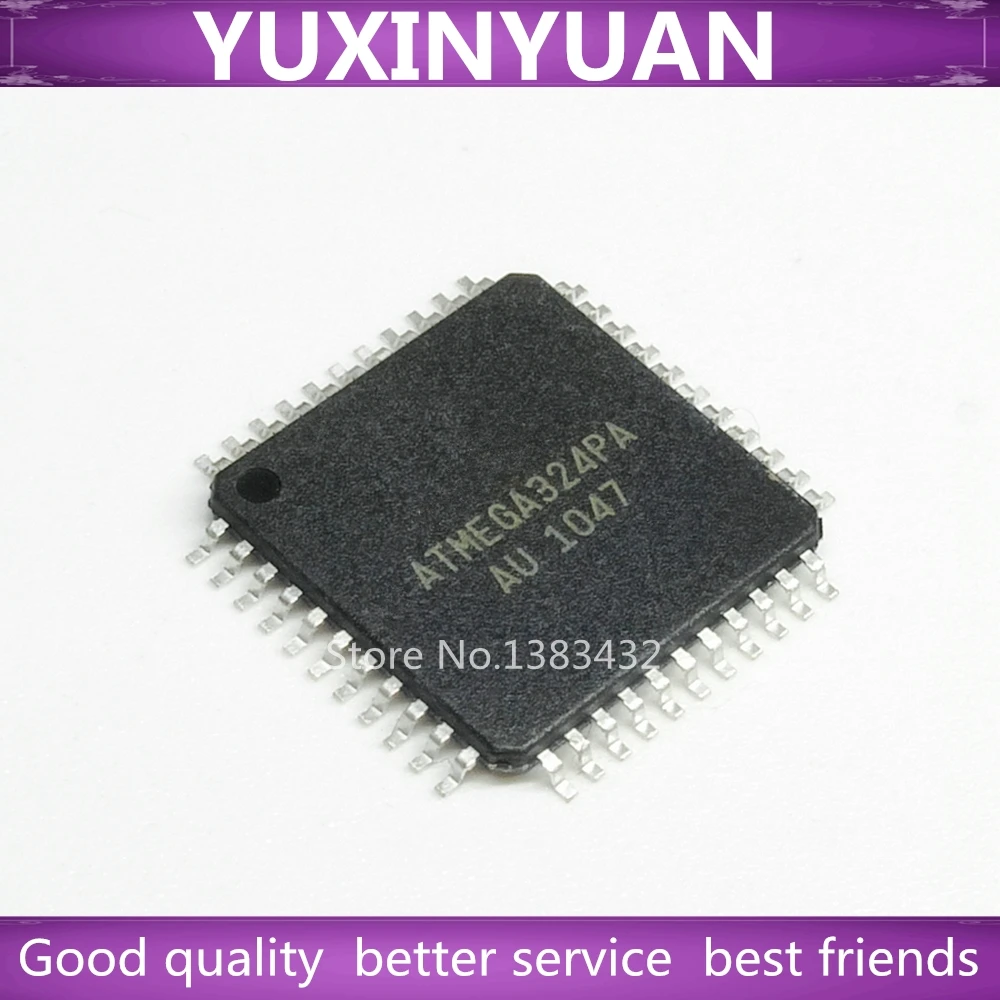 

3 шт. ATMEGA324PA-AU ATMEGA324P-20AU QFP44