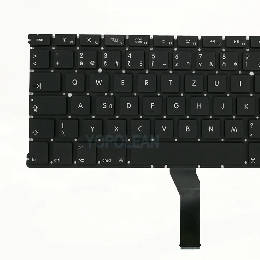 New CZ Czech Keyboard With Backlight For Macbook Air 13&quot A1369 2011 A1466 2012-2017 Years | Компьютеры и офис