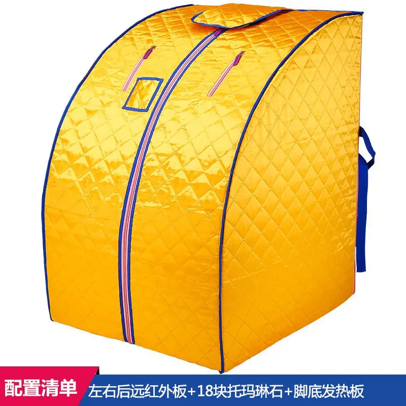 style 6 Инфракрасная коробка для потоотделения, домашняя сауна, паровая машина, полнолуние, потоотделение, одиночная сухая Паровая семейная Паровая комната - Цвет: style 6
