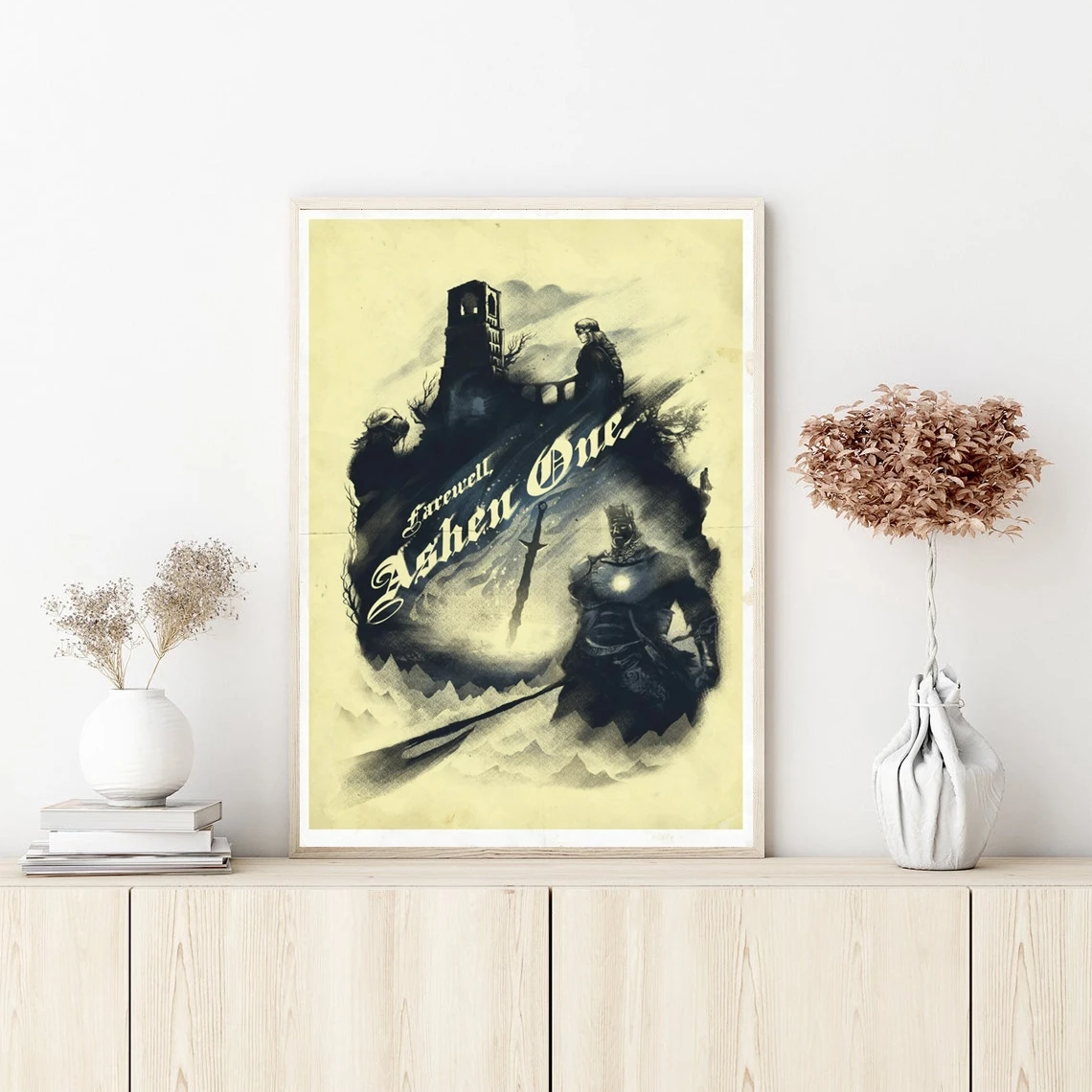 Firelink постер для видеоигр настенная Картина на холсте для спальни гостиной домашний Декор (без рамки)