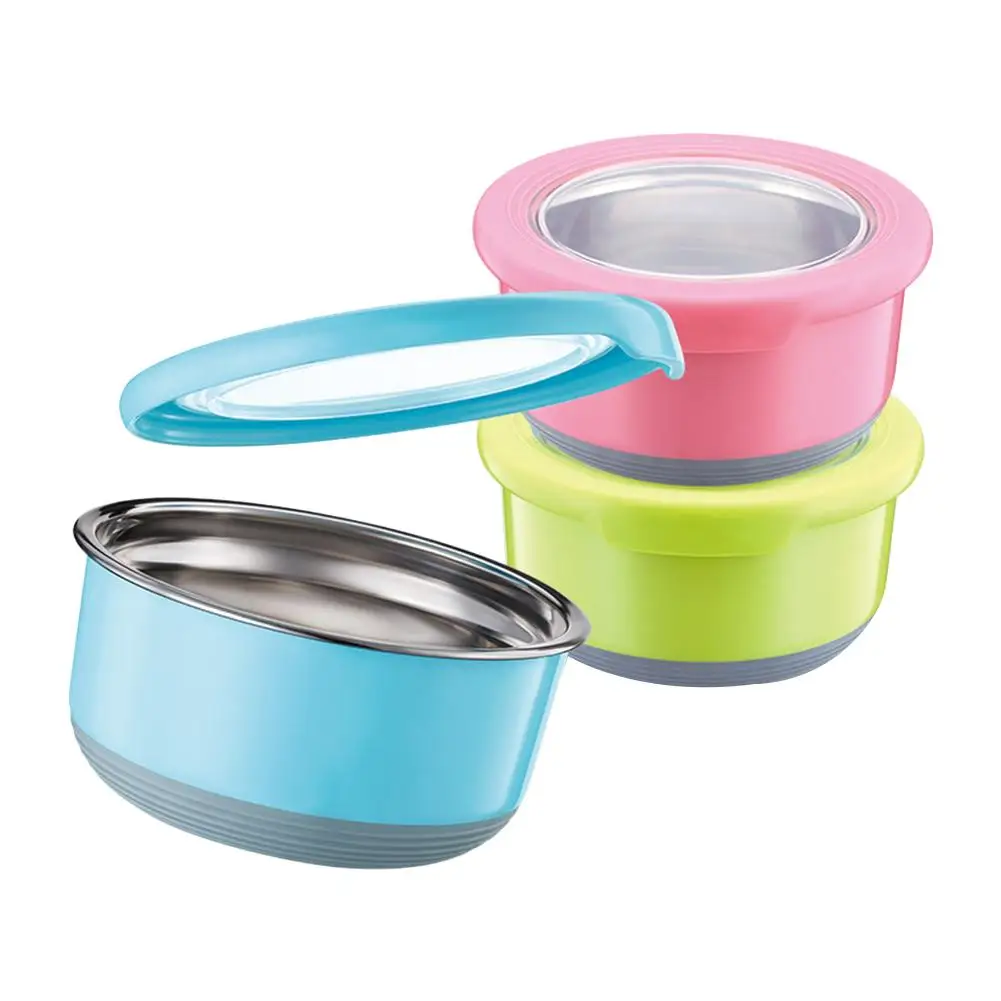 Микроволновая печь Bento Box закуска круглая 730 мл детский Ланч бокс с подогревом