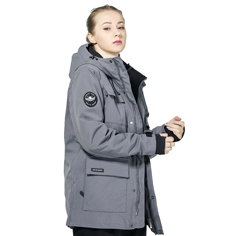 -30 новинка мужской и женский зимний костюм одежда для сноуборда 10k