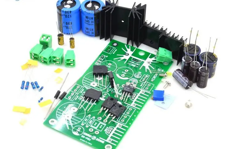 Dual High Voltage Regulator Power Supply board DC Filament PSU PCB / kit fr GG Tube Preamp | Home Theater Amplifiers