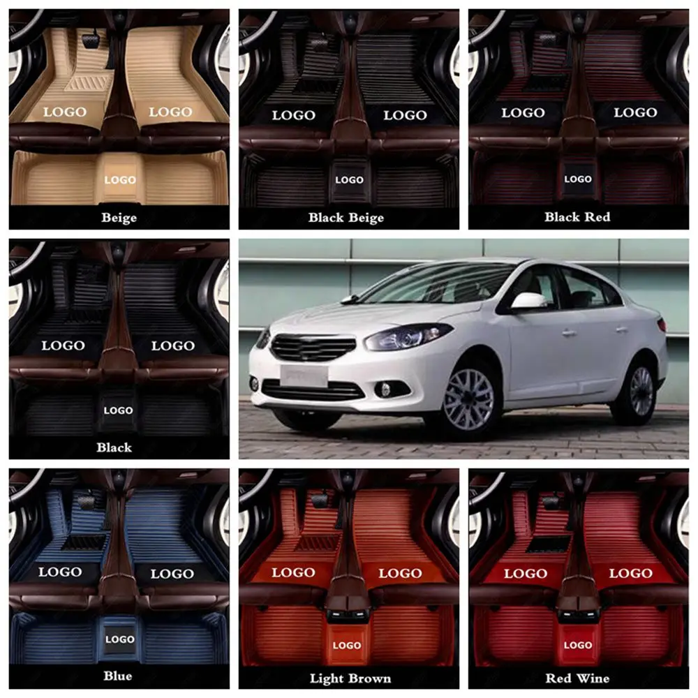 Автомобильный коврик напольные коврики для Renault Talisman Fluence Scenic Espace Logan Captur