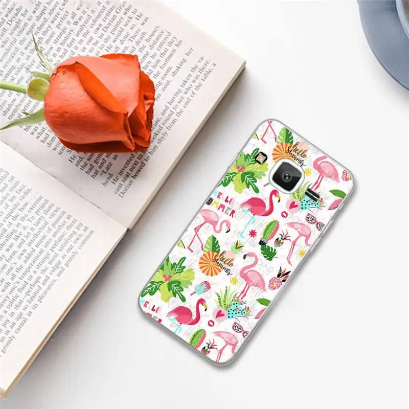 

Flamingo Phone Case For Samsung Galaxy J2 J4 J5 J6 J7 J8 2016 2017 2018 Prime Pro plus Neo duo
