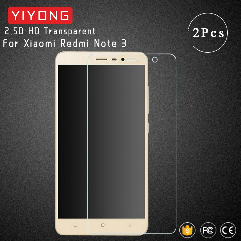 YIYONG 2.5D стекло для экрана Xiaomi Redmi Note 3 Закаленное Note3 Защитная пленка Pro