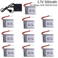                        LiPo                                                                                Wltoys V931 F949 K123 6Ch 3 7 500        25C                       WLtoys V931 F949