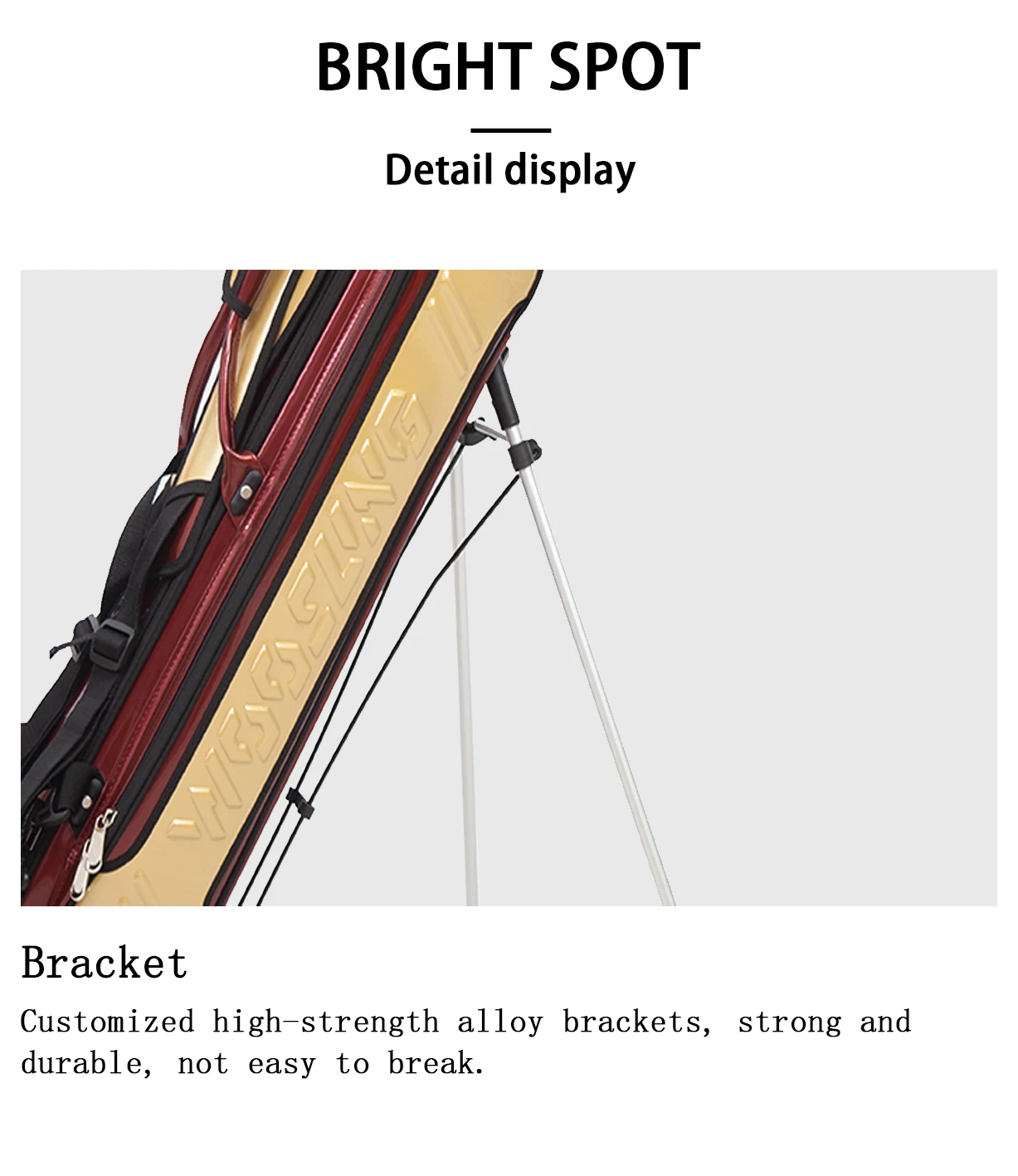 

Fishing bag Golf design fishing bag fishing rod fishing equipment, freshwater fishing bag fishing supplies sea fishing bag Fish