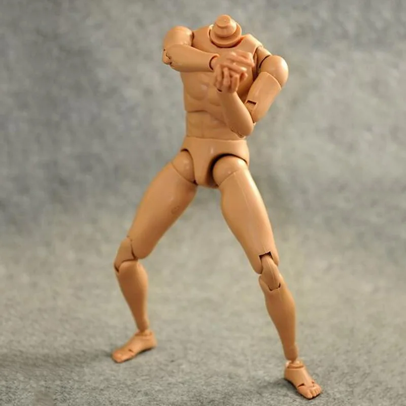 Фигурка мужского тела в масштабе 1/6 фигурка милитари узкая грудь мышечная для