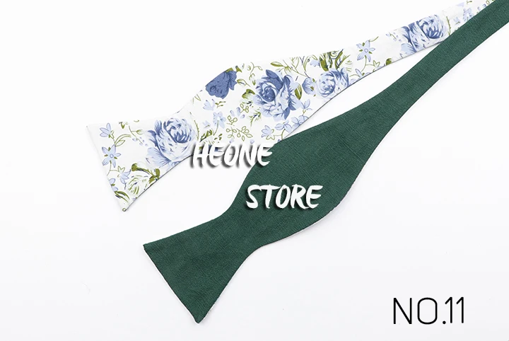 Modische verstellbare Fliege für Herren, selbstgebundene Fliege, 100 % Baumwolle, Vintage-Stil, Blumenmuster, Schmetterling, für Männer, klassisches Hochzeitsgeschenk – Detail 36