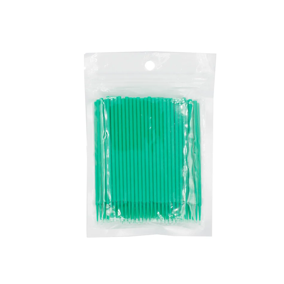 200 шт одноразовые кисти для очистки ресниц ресницы человека Расширение Микро