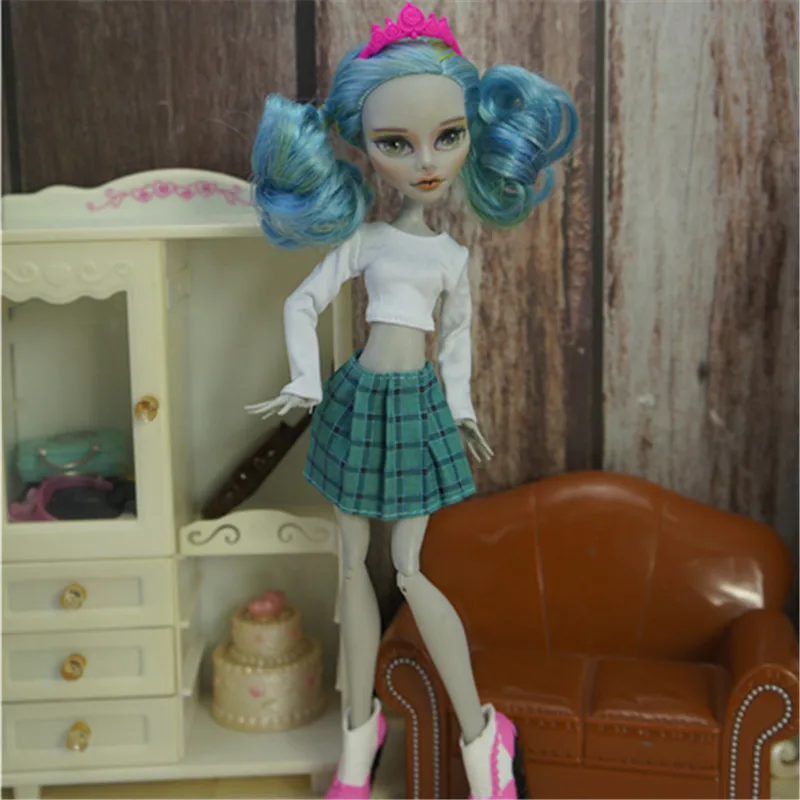 Всех видов одежды для школьников Monster High Одежда кукол повседневная одежда MONSTER Wave